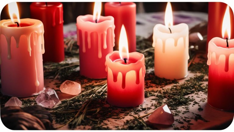 Love Spells with burning candles