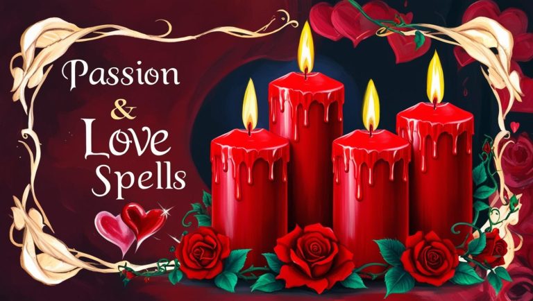 PASSION SPELLS AND LOVE SPELLS THAT EFFECTIVELY WORK WITH RED CANDLES