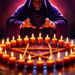 Powerful Spell Caster with burning candles