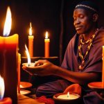 _sangoma dr abu love spell caster with burning candles